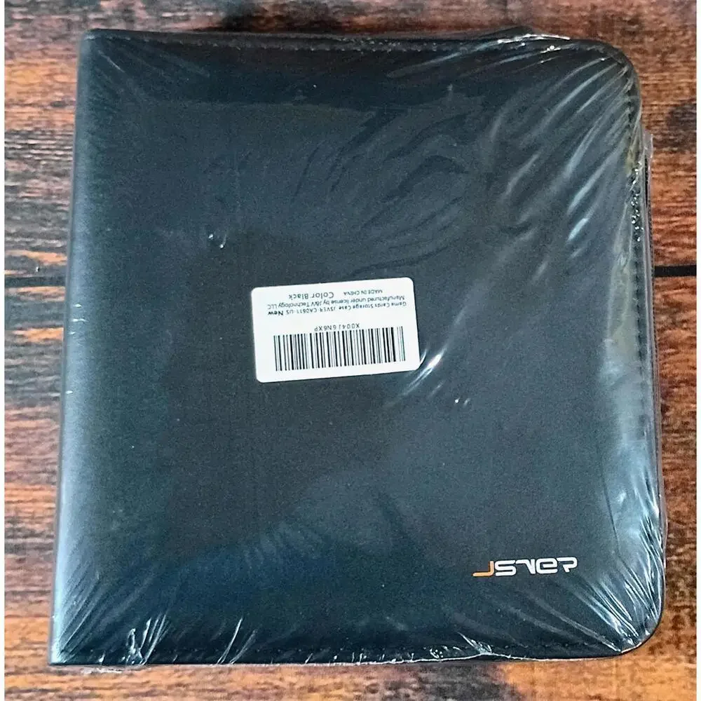 Jasver Black Game Card Storage‎ Case